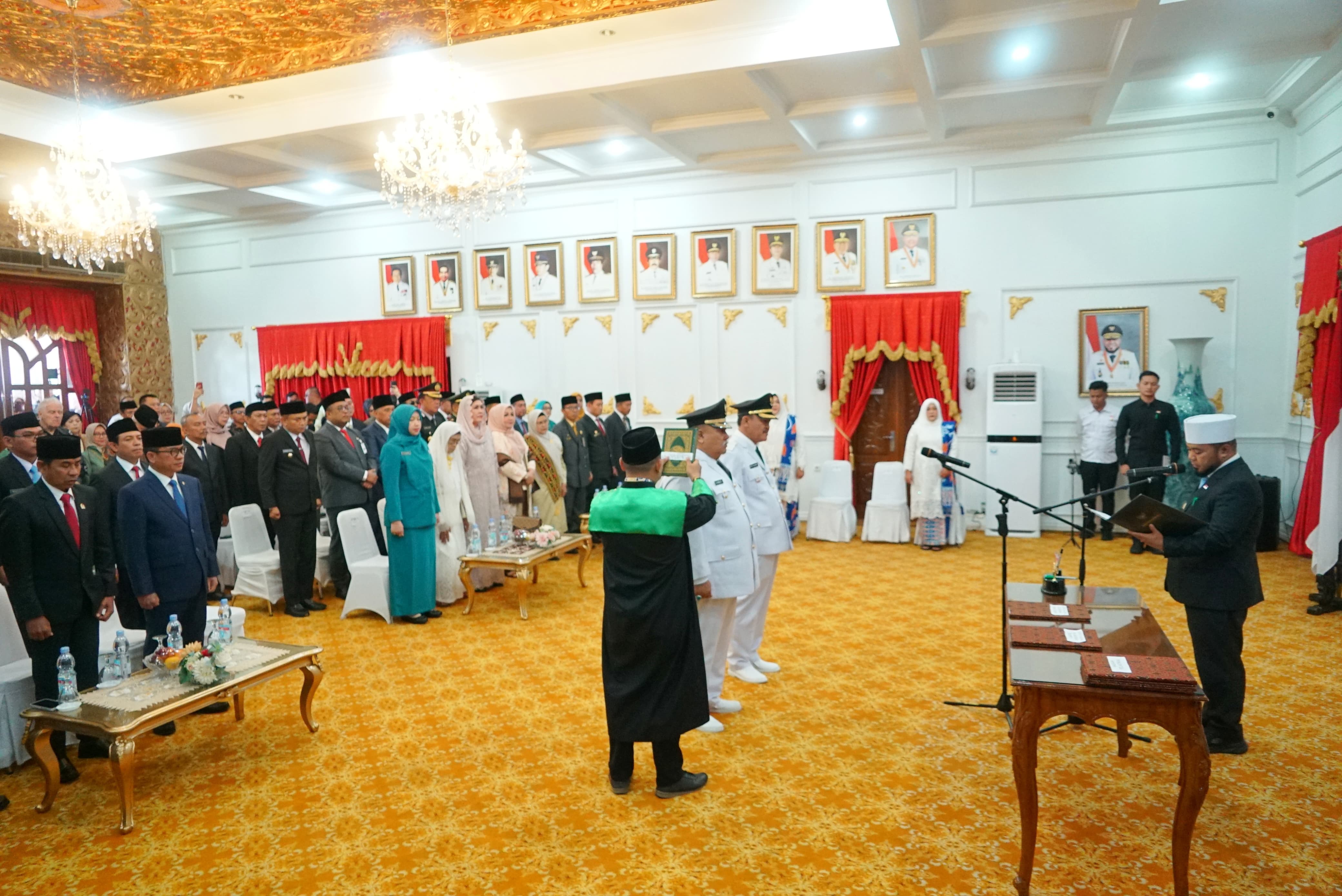 Gubernur Helmi Hasan Lantik Bupati dan Wakil Bupati Bengkulu Selatan,