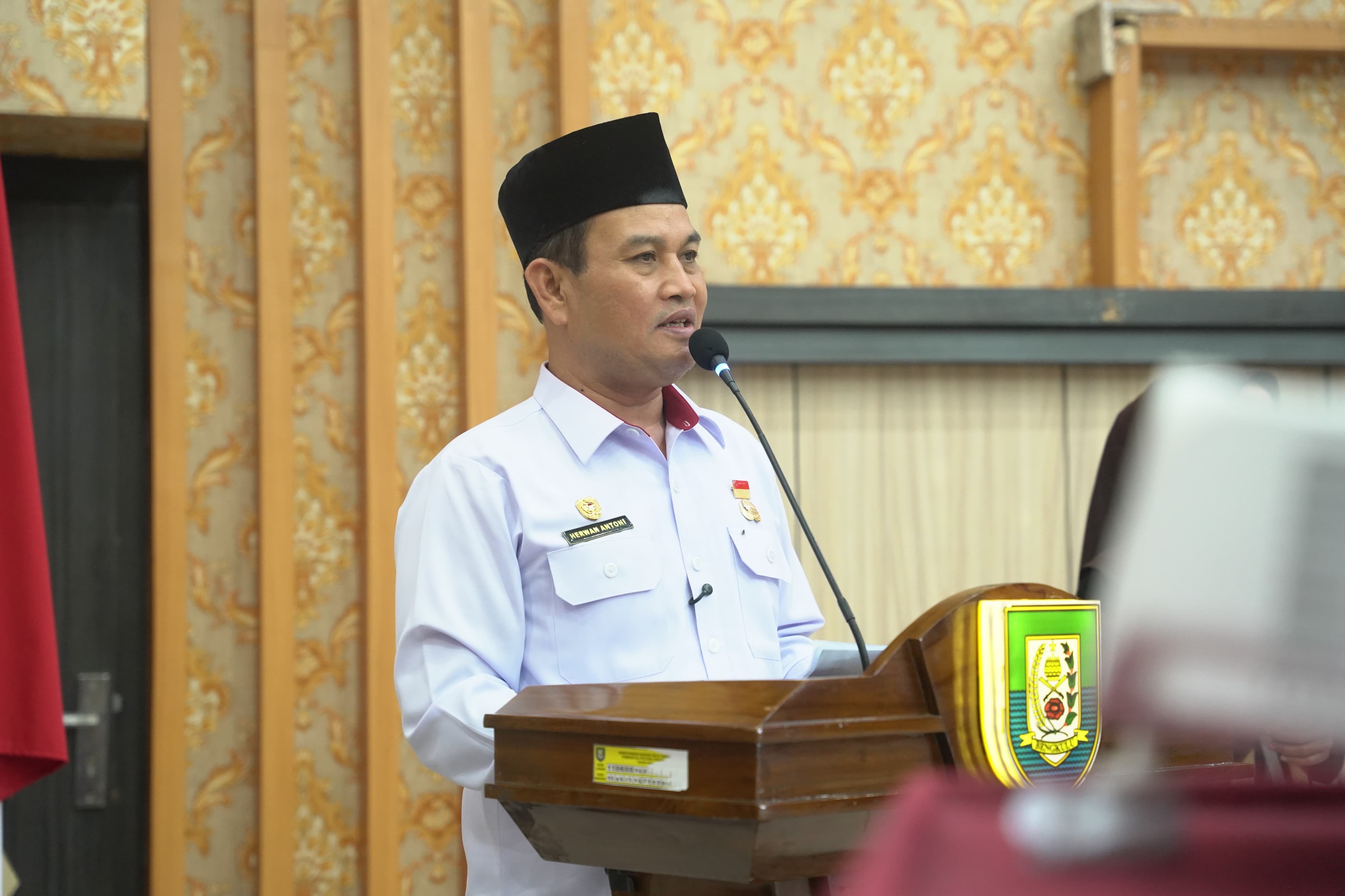 Penjabat Sekretaris Daerah Provinsi Bengkulu, Herwan Antoni