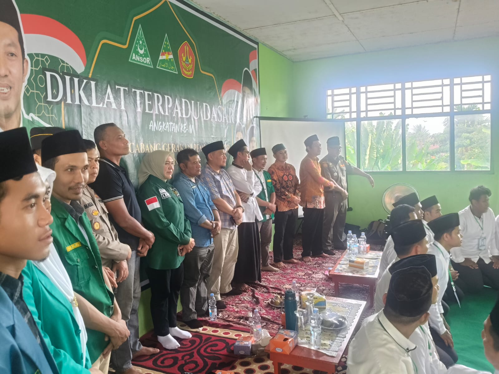 Penanaman Pohon Warnai Penutupan Diklat Terpadu Ansor Bengkulu, Minggu (27/7/2025). 