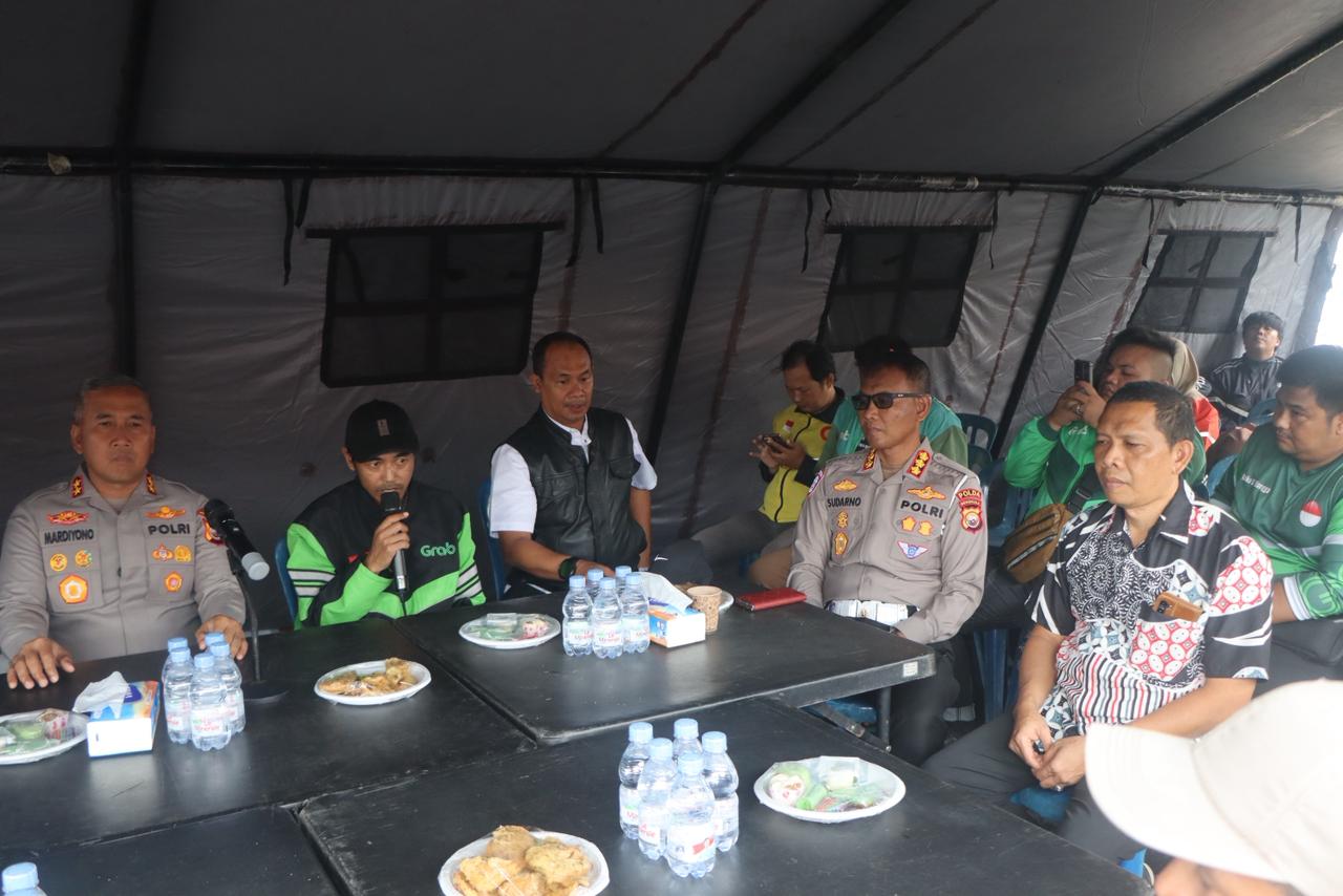 Kapolda Bengkulu Gelar Silaturahmi dengan Komunitas Ojol dan Kelompok Buruh