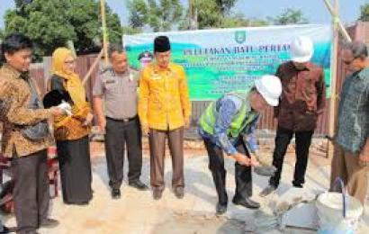 Baru Pertama Dinas TPHP di Letakan Gubernur Bengkulu