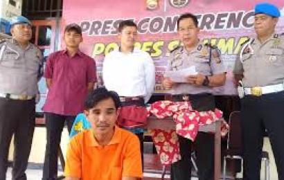 Perkosa Gadis Kembang Desa-Polres Seluma Amankan Seorang Pemuda