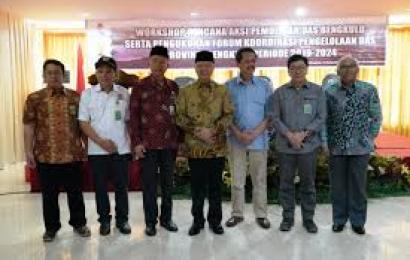 Pemerintah Provinsi Bengkulu Gelar Workshop Aksi Peduli DAS