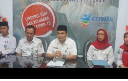 Dinkes Provinsi Bengkulu Gelar Konferensi Pers 