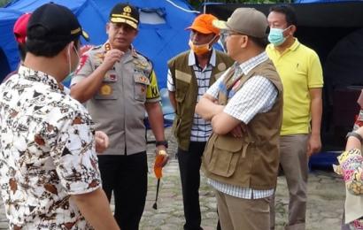 Kapolda Bengkulu Irjen Pol Supratman beserta Gubernur Bengkulu Rohidin Mersyah 