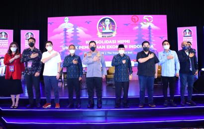 Kapolri Minta HIPMI Terus Kawal Seluruh Kebijakan Pertumbuhan Ekonomi Ditengah Pandemi Covid-19