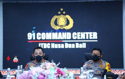 Kapolri Tinjau 91 Command Center di Bali Untuk Pastikan Pengamanan Event Internasional 