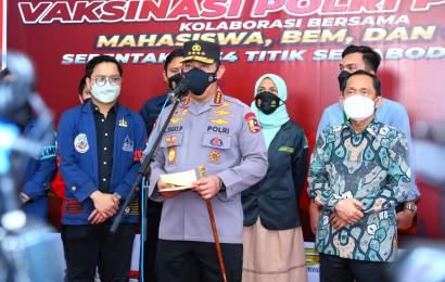 Kapolri Kejar Target Vaksin Booster Agar Warga Miliki Kekebalan Jalani Aktivitas Ramadan 