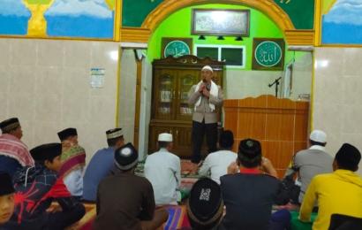 Polsek Bermani Ulu Polres RL Gelar Safari Ramadan