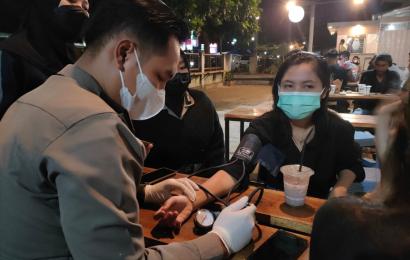 Polres RL Lakukan Vaksinasi di Cafe dan Masjid Secara Keliling
