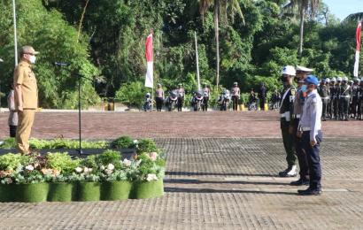 Gubernur Bengkulu Pimpin Apel Gelar Pasukan Ops Ketupat Nala 2022