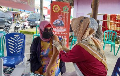 Vaksinasi BIN di Rejang Lebong Sasar Pemudik