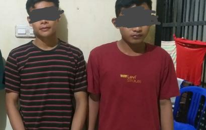 Simpan 2000 Samcodin Dalam Plastik Hitam, 2 Pria Ditangkap Polisi