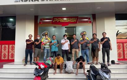 Kolaborasi Bersama Polres Benteng, Polres Bengkulu Amankan 5 BB Hasil Curanmor