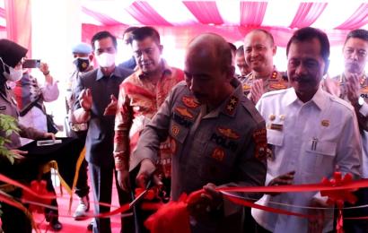 Resmikan Mako Polres Benteng, Kapolda Bengkulu Harapkan Dapat Menumbuhkan Semangat Personil