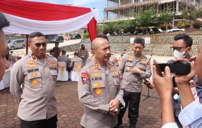 Kapolda Bengkulu Irjen Pol Drs. Agung wicaksono, M.Si.,