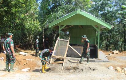 Sasaran Pos Kamling TMMD 114 Siap di Fungsikan