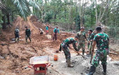 Tujuan Satgas TMMD ke 114 Pasang Gorong-gorong