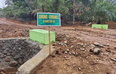 Pengerjaan Gorong- Gorong 100 persen Rampung.