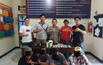 Main Judi, 4 Orang Pria Diamankan Polisi