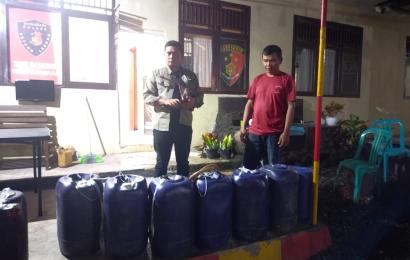 Ngunjal BBM, Dua Pria Diringkus