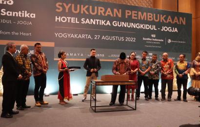 SYUKURAN PEMBUKAAN HOTEL SANTIKA GUNUNGKIDUL - JOGJA