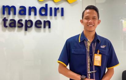 Kepala Operation Head Bank Mandiri Taspen Aming Sudrajat