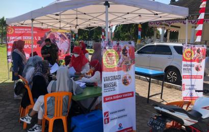 CEGAH PENAMBAHAN KASUS POSITIF COVID-19, BINDA BENGKULU GELAR VAKSINASI DI HARI LIBUR