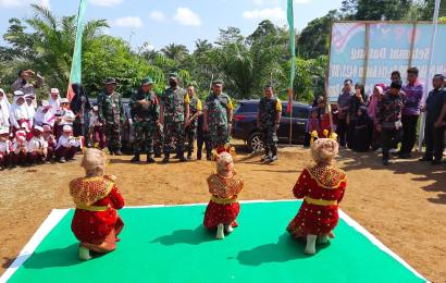 Tim Wasev Kunjungi Lokasi TMMD Ke-114 Kodim 0423/BU