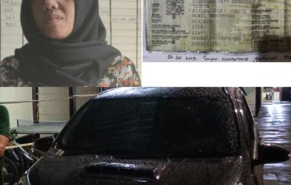 Terduga tersangka dan barang bukti