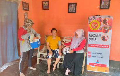 Binda Bengkulu Terus Gencarkan Vaksinasi Door To Door