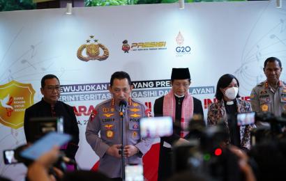 Kapolri: Kita Terus Membangun Nilai Persatuan, Toleransi dan Keberagaman 