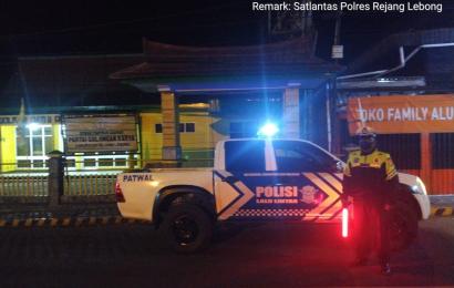 Patroli Satlantas Polres Rejang Lebong