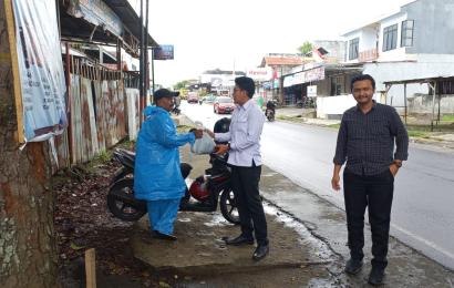 Penyaluran sembako