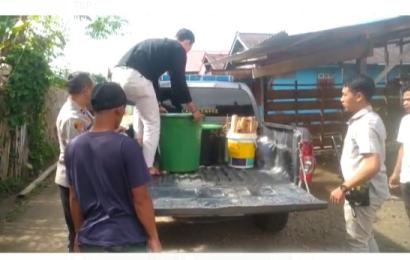 Polisi menyita minuman tuak