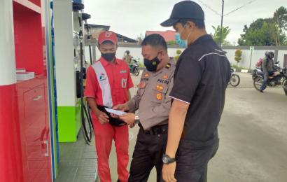 Polres Rejang Lebong Pantau Penyaluran BBM di SPBU Tabarena