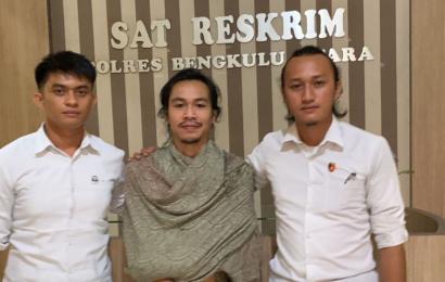 Terduga Pelaku Saat Diamankan