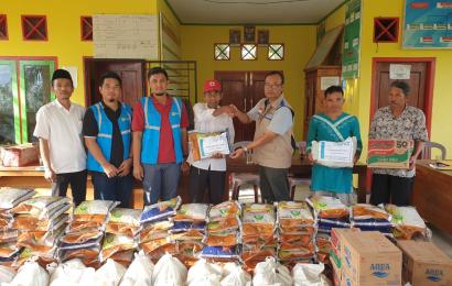 YBM PLN UPDK Bengkulu Bantu Korban Banjir Desa Genting