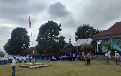 Aiptu Nyoto Jadi Inspektur Upacara Bendera
