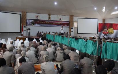 Doa bersama dan aksi kemanusiaan bersama suporter bola Bengkulu 