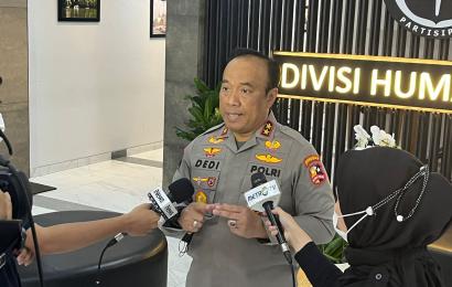 Kepala Divisi Humas Polri Irjen Pol Dedi Prasetyo