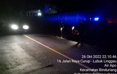 Patroli Rutin Tim Patroli Motor Presisi di Jalur Lintas Curup-Sindang Kelingo-PUT