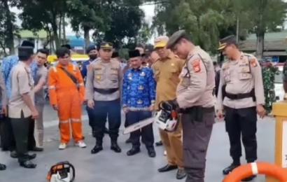 Polres Rejang Lebong Bersama Stakeholder Apel Gelar Pasukan dan Peralatan