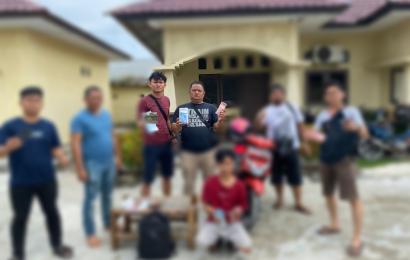 Terduga pelaku berhasil ditangkap