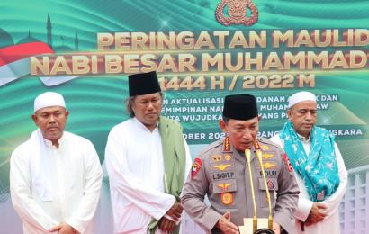 Kapolri menghadiri peringatan Maulid Nabi