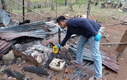 TKP kejadian kebakaran