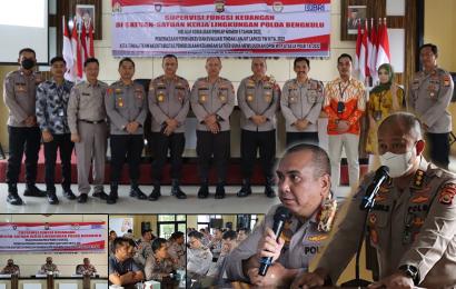 Bid Keu Polda Supervisi Fungsi Keuangan di Polres Rejang Lebong