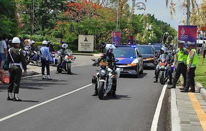 TNI-Polri Gelar Geladi Pengamanan Tamu VVIP KTT G20 di Bali