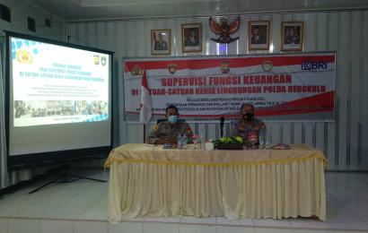 Kabidkeu Polda Bengkulu Pimpin Tim Supervisi di Polres Mukomuko