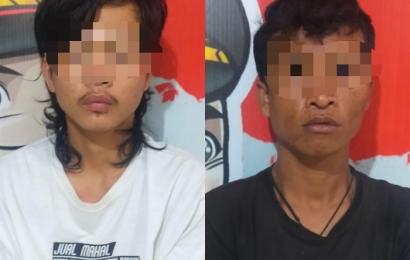 Dua terduga pelaku berhasil ditangkap